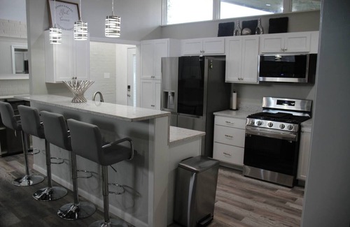 Lake Charles House | Cozy Bayou Mid-Century Modern