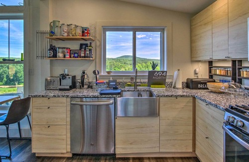 Bethel Cabin | Cozy Bethel Escape w/ Views < 10 Mi to Ski!