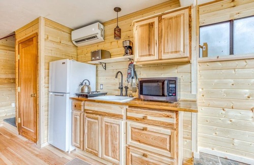 Stevenson Apartment | Cozy Blueberry Cottage Studio king bed, kitchenette, nNo Cleaning Fee!