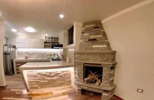 Cusco Historic Center Apartment | Cozy Brand New Apartment with Fireplace at Center