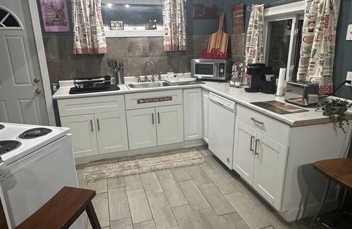 Chase Cabin | Cozy cabin in Historic Idlewild with WiFi, AC, & access to the snowmobile trail.