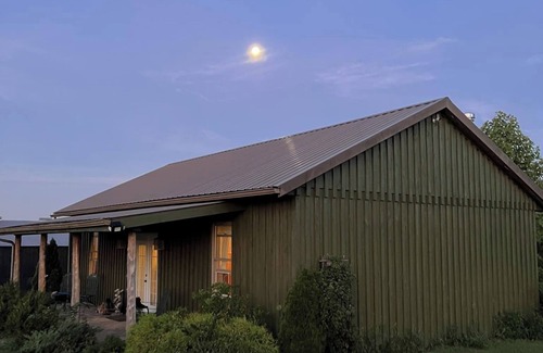 Maysville Cabin | Cozy Cabin, nestled on a 200 acre Horse Farm - family and pet friendly.