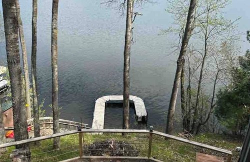 Stone Lake Cabin | Cozy Cabin on Long Lake. New Custom Dock and Private Fire Pit. Beautiful Views!