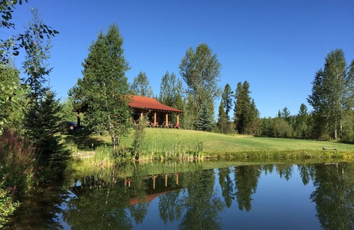 Coram Cabin | Cozy Cabin on Private Ranch Near West Entrance to Glacier National Park
