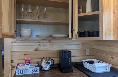 Hector Cabin | Cozy Cabin on Seneca Wine Trail Vineyard View 6