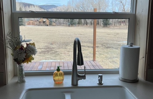 South Fork Cabin | Cozy Cabin with Enclosed Hot Tub in South Fork, CO - STR 1083