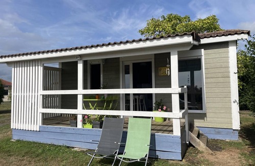 Pierrefitte-sur-Loire Cottage | Cozy Chalets Overlooking Lake: Terrace, Fishing, Swim Area, and Pet-Friendly