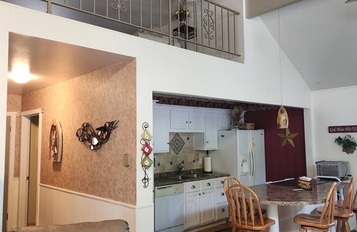 Canadian Lakes Ski Chalet | Cozy chalet cottage between the main Canadian Lake and West Canadian Lake.