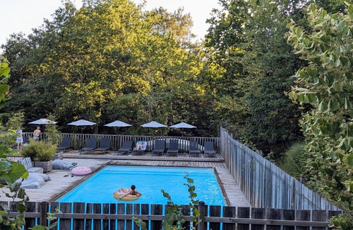 Biron Ski Chalet | Cozy chalet in Biron with shared pool