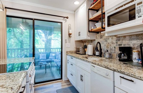 Lake Lure Condo | Cozy-Chic Lake Lure Studio Rumbling Bald Resort Access!