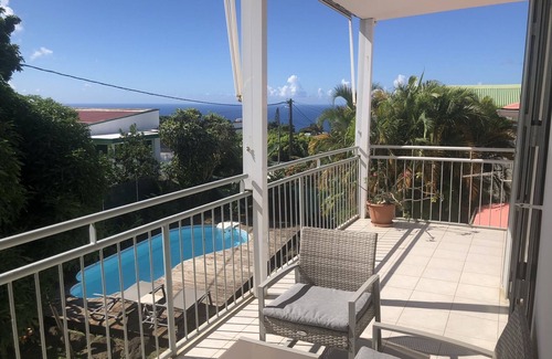 Saint-Claude Apartment | COZY COCOON WITH POOL, spacious three-bedroom air-conditioned apartment