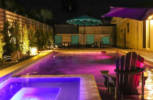 Chino Canyon House | Cozy Cortez - Minimalist Saltwater Pool Oasis