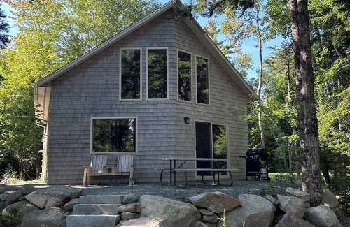Southwest Harbor House | Cozy cottage nestled in the woods with walking distance to town.