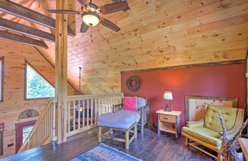 Whittier House | Cozy Couples Getaway with Hot Tub Fox Ridge Cabin