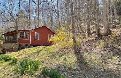 Dugspur Cabin | Cozy creek side cabin. Pet Friendly. Single Story, with ramp at entry