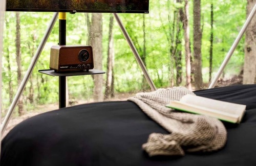 Robbins Cabin | Cozy Dome Nestled in the Trees for an Unforgettable Couples Glamping Getaway in Scott County, Tennessee