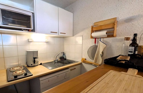 Areches Apartment | Cozy Duplex for 6, Near Ski Lifts, Village Center, Pool Access