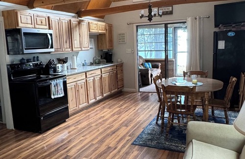 Portage Lake Cabin | Cozy escape in Portage Lake. Sleeps up to ten people!