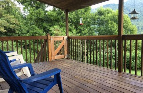 Waynesville House | *Cozy Family Hideaway (Mountain Views + Big Deck)*