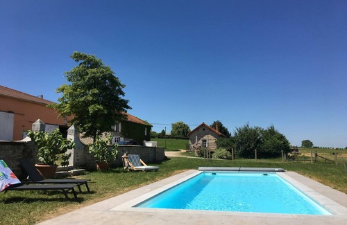 Saint-Andre-dʼApchon Cottage | Cozy Farmhouse Stay with Pool, Garden, and Free Farm Products