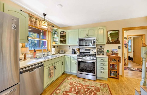 Black Hawk Cabin | Cozy Forest Lodge | Hot Tub, Trails, Pet Friendly