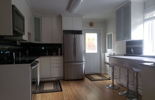 Kitsilano Apartment | Cozy garden suite for six in beautiful Kits Point, half a block from Kits Beach.