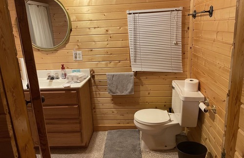 Crivitz Cabin | Cozy Getaway by Crooked Lake. Steps to the boat launch