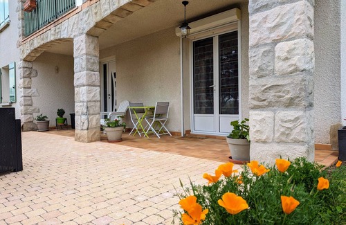 Saint-Pierre-Eynac Apartment | Cozy Ground Floor Apartment with Terraces, Near Le Puy-en-Velay and Golf, Sleeps 4