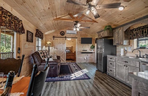 Charlotte Cabin | Cozy Hillside Cabin 2/1 Peaceful