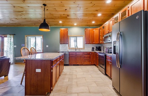 Hawley House | Cozy home on17acres, overlooking large private pond w/heated pool, and hot tub.
