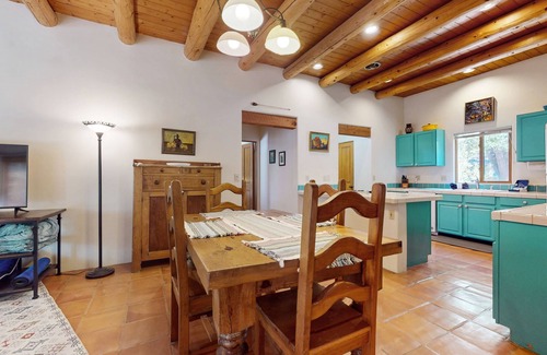 Taos House | Cozy home w/patio & large yard, internet, W/D - Ski area nearby - dogs OK