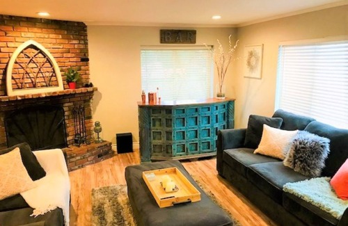 Belmont Heights House | Cozy home with fireplace, walk to the beach, perfect location + free parking