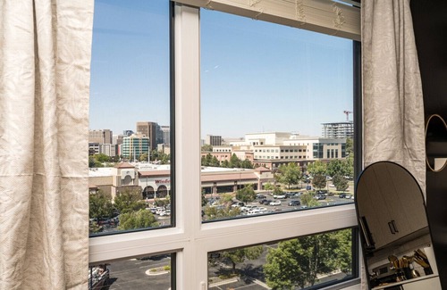 Boise Apartment | Cozy King Bed, Coffee Bar, Hot Tub