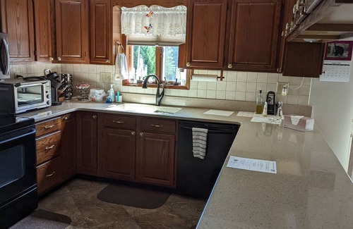 Gloversville House | Cozy lake view home, centrally located with lake access and private dock!