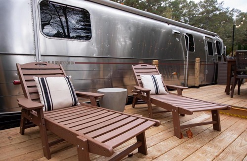 Smyrna Other | Cozy Lakefront Airstream - Private Deck and Firepit - Sleeps 6