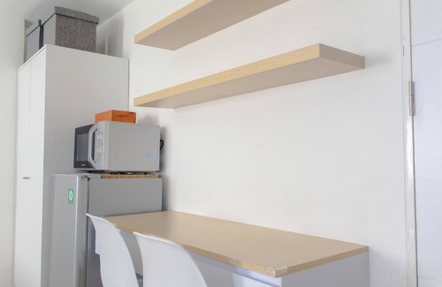 South Tangerang Apartment | Cozy Living Studio Room At Urbantown Serpong Apartment