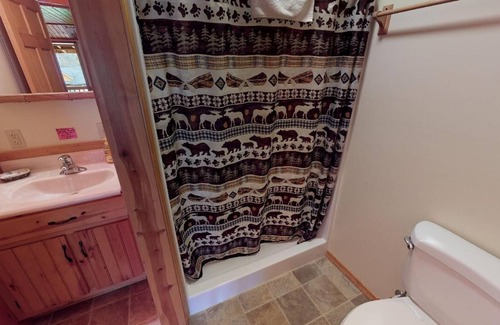Gaines Cabin | Cozy lodge near PA Grand Canyon & Cherry Springs fitness room, AC, WiFi