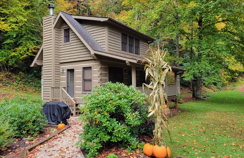 Canton Cabin | Cozy Log Cabin Getaway Waynesville, Smokey Mountains, Blue ridge Parkway