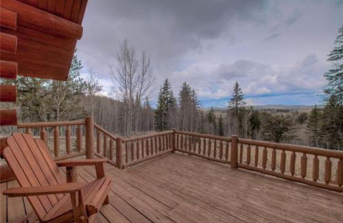 Indian Mountain House | Cozy Log Cabin Loft Hot Tub on 5 wooded acres