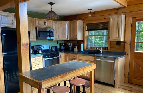 Schroon Lake Cabin | Cozy Log Cabin with Lake Views - Pet Friendly!