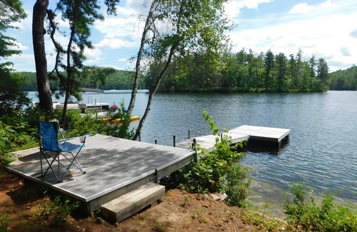Denmark Cottage | Cozy Maine cottage with sandy gradual entry into Moose Pond!