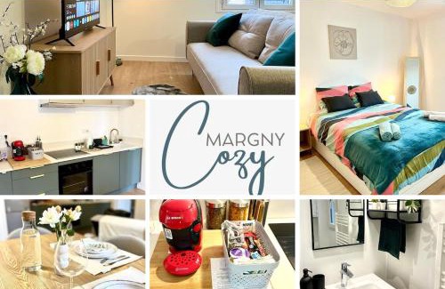 Margny-les-Compiegne Apartment | Cozy Margny - Neuf, Calme, Haut Débit & SmartTV