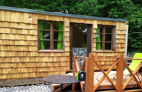 Schoellnach Apartment | Cozy mini holiday apartment (18m2) with an outdoor terrace
