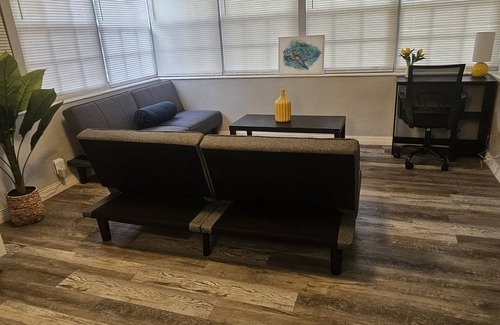Riviera Beach House | Cozy Near The Beach is < 2 mi from the beach. Six beds. Sleeps 8 comfortably.