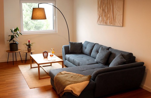 Taunusstein Apartment | Cozy oasis of peace by the forest. 110sqm with 2 bedrooms. Pet friendly!