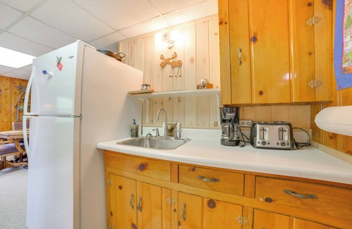 Onaway Cabin | Cozy Onaway Vacation Rental w/Deck & Fire Pit!