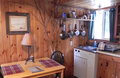 Lake Placid Cabin | Cozy one room cabin with kitchenette