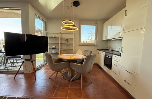 Petershausen-Ost Apartment | Cozy penthouse with lake view in Constance - your favourite place!