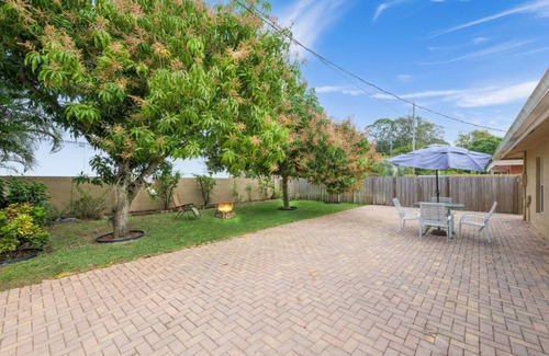 Delray Beach House | Cozy, Quiet 3 Bedroom Home near downtown Delray Beach. No Pets