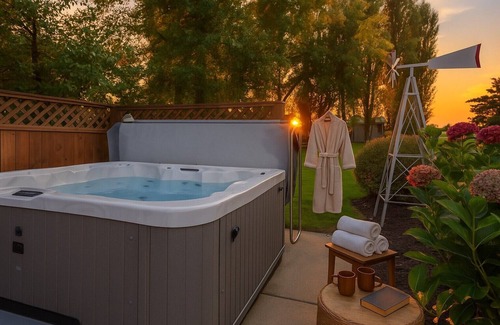 Lynden Cabin | Cozy Retreat | Hot Tub + Peaceful Farm Stay